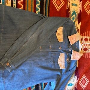 Denim Western Shirt with Embroidered Details